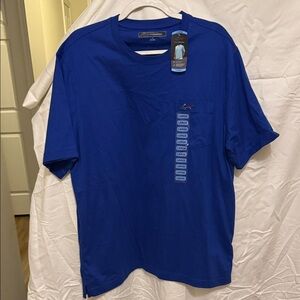 Greg Norman Collection Royal Blue Short Sleeve Tee